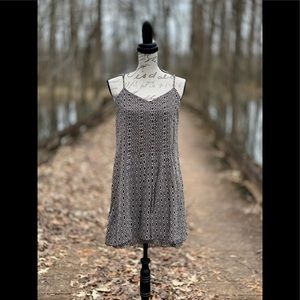 Sanctuary Black and White Dress